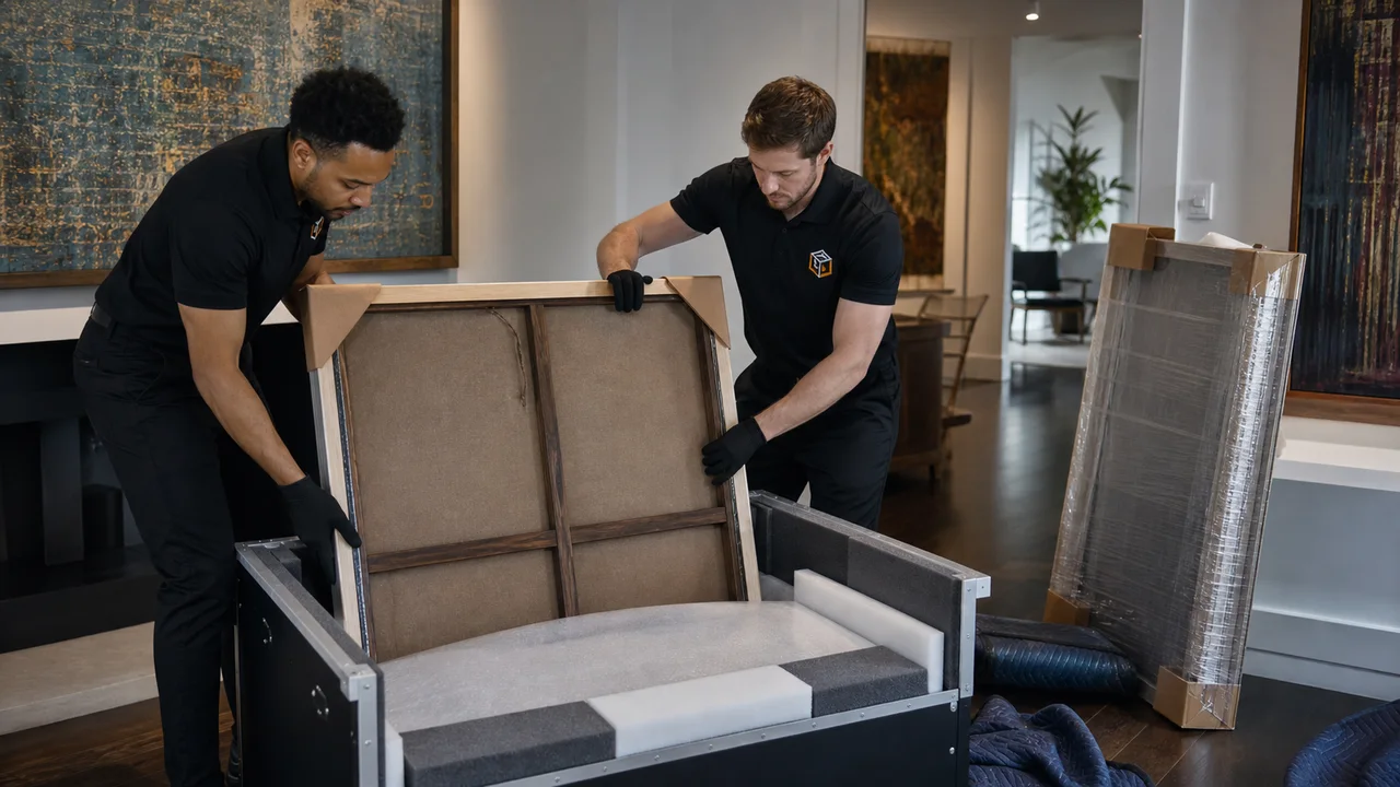 How to Pack and Move Your Art Collection Safely