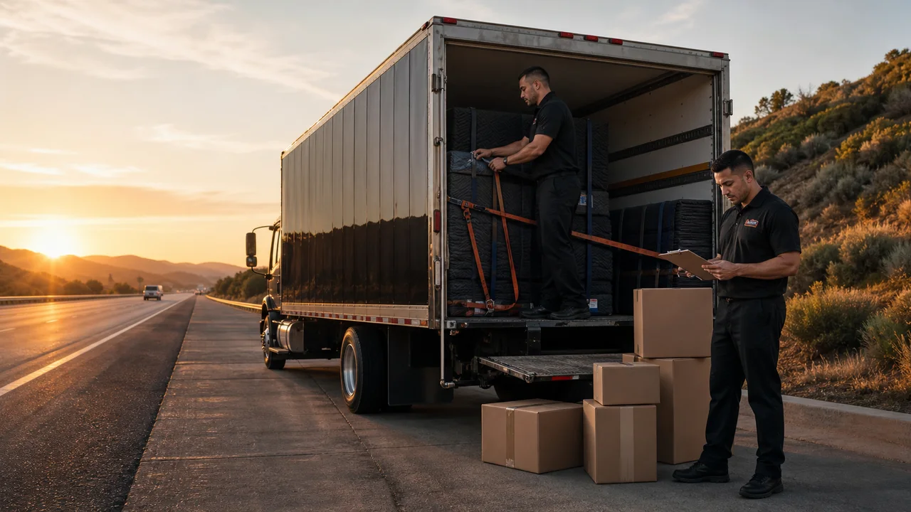 Long Distance Moving professionals at work